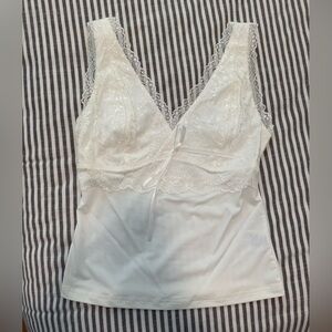 Princess Polly White Lace Chemise